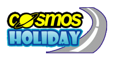 Cosmos Holiday Logo by Showcust Studio