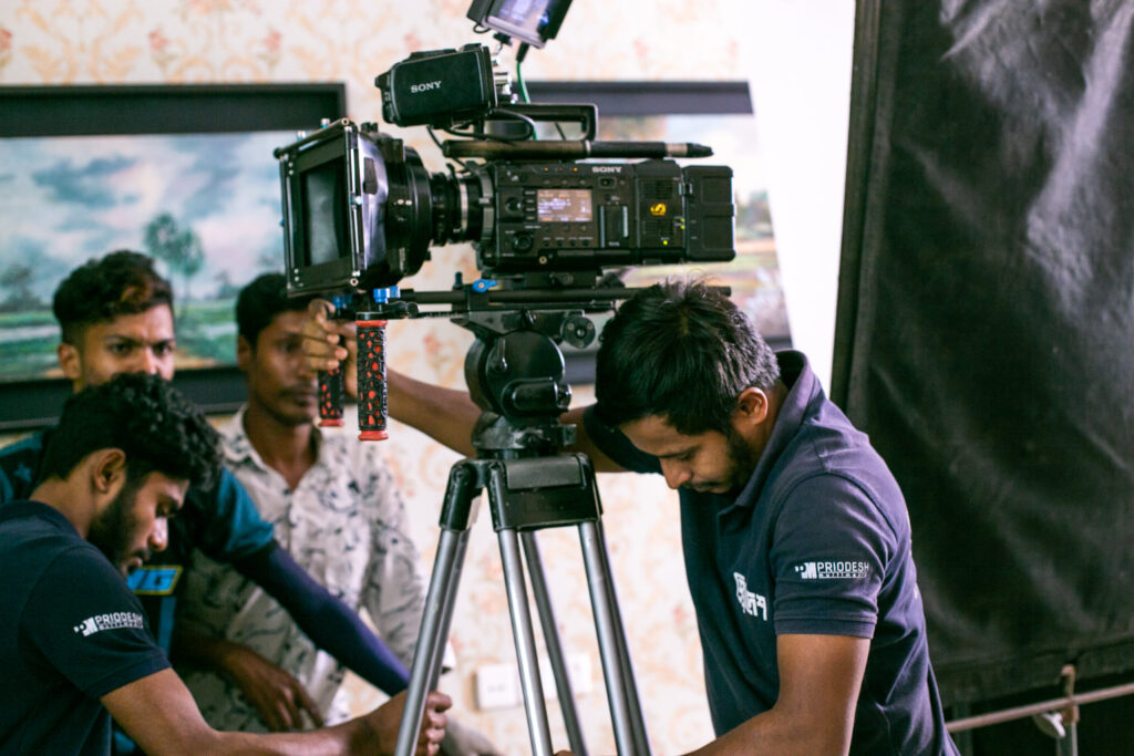 Camera Set up for TVC Shooting